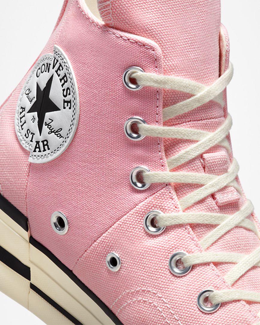 Tenisi Inalti Dama Converse Chuck 70 Plus Portocalii Roz | RO SQRCA905